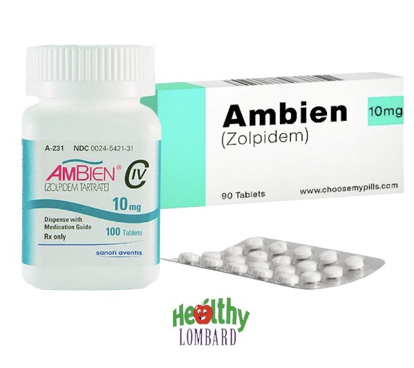 Ambien (zolpidem) 10 mg 90 pills